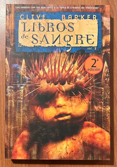 Libro 'Libros de Sangre Vol. 2' de Clive Barker - miniatura 1