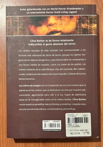 Libro 'Libros de Sangre Vol. 2' de Clive Barker - miniatura 2