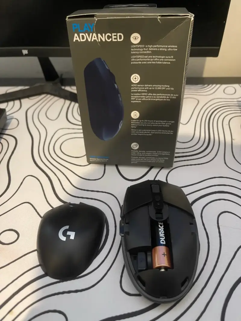 Mouse Logitech G304 Lightspeed original — sin uso - 2