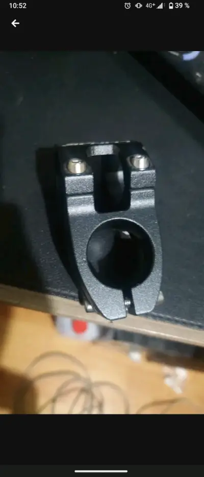 Tee de  bicicleta LUNJE negra mtb - miniatura 3