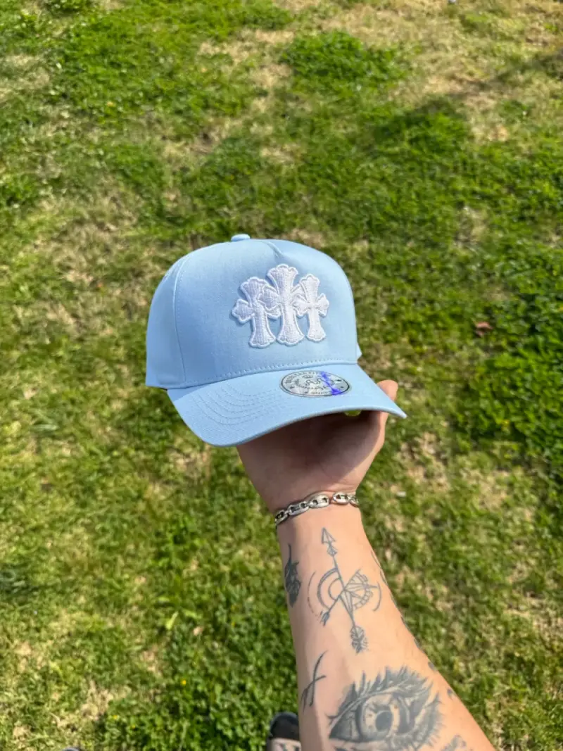 Gorro Chrome Hearts BlueSky 🧢 - 2