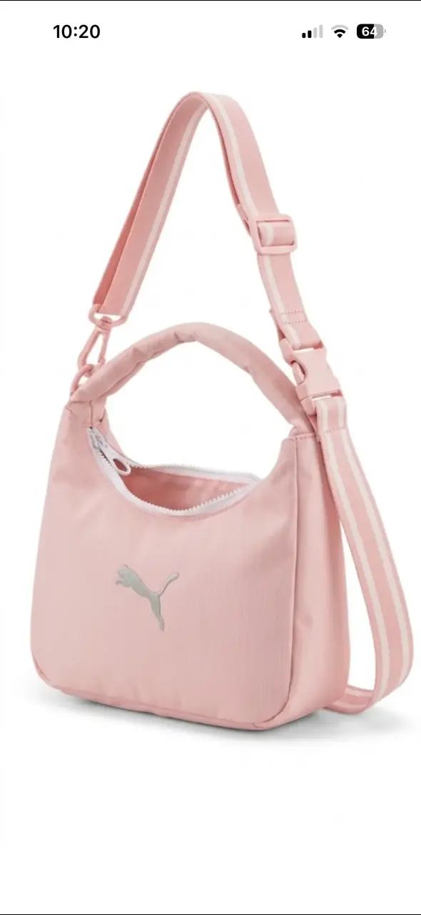 Cartera rosa Puma con correa ajustable