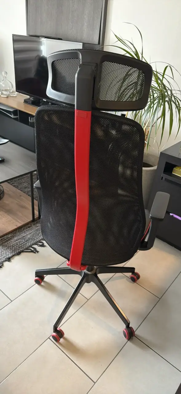 Silla de oficina ergonómica con respaldo alto - 3