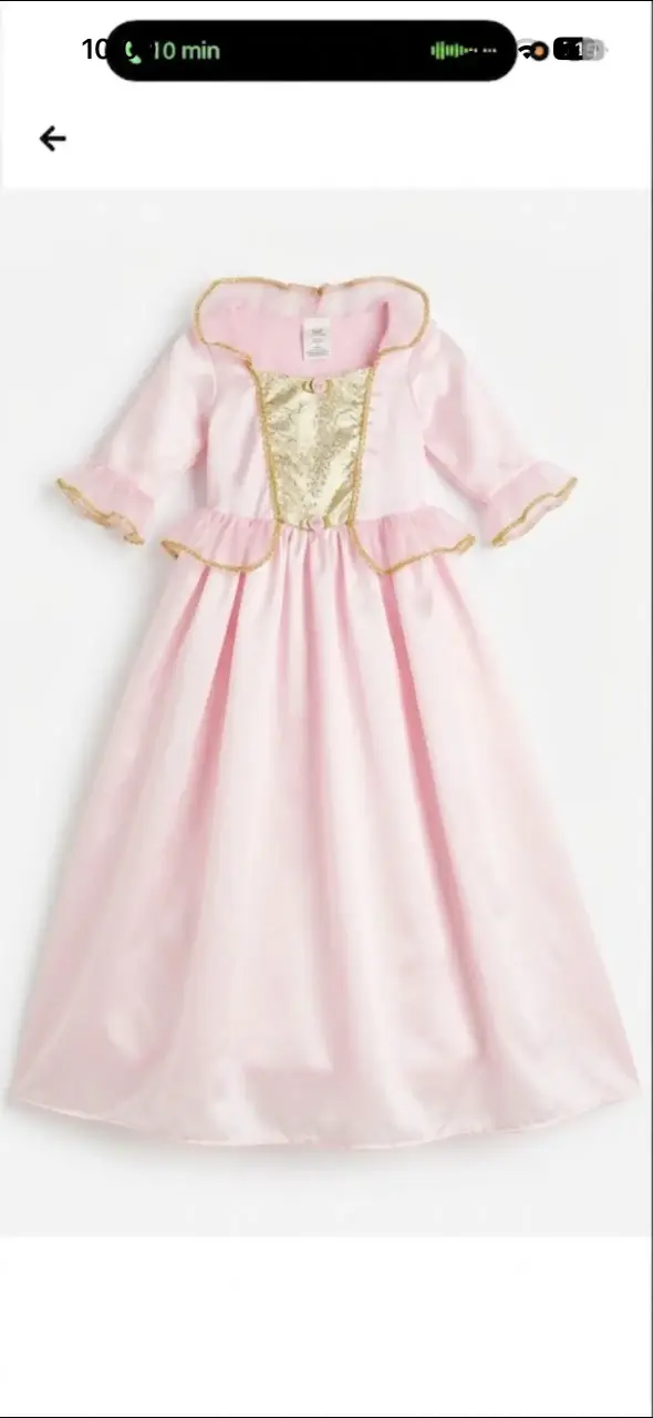 Disfraz de princesa rosa para niña