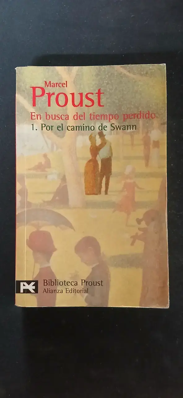 Libro 'En busca del tiempo perdido' de Marcel Proust