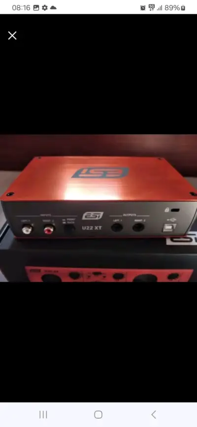 Interfaz de Audio ESI U22 XT USB - miniatura 1