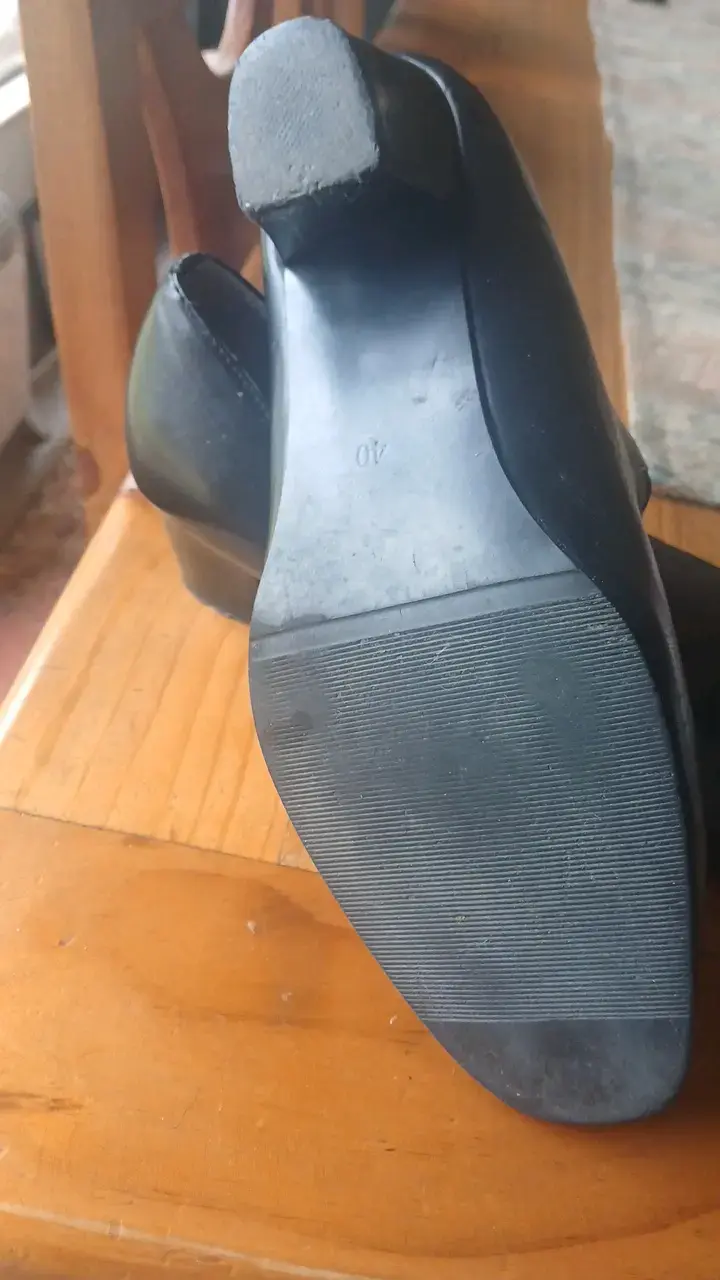 Zapatos de cuero negros con hebilla Anatómia - 3