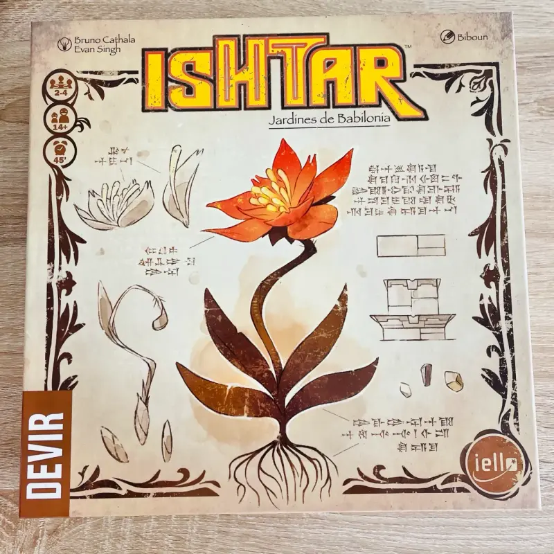 Juego de mesa Ishtar Jardines de Babilonia