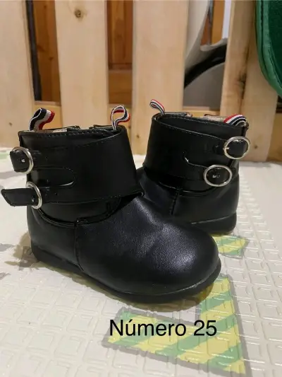 Zapatos de huaso para niños talla 25 - miniatura 1