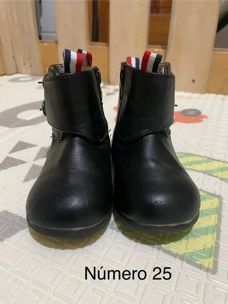 Zapatos de huaso para niños talla 25 - 3