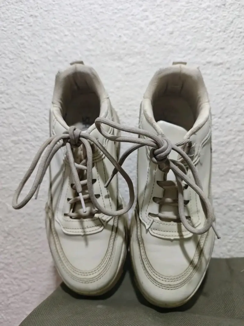 Zapatillas Shein blancas de plataforma talla 39 - 3