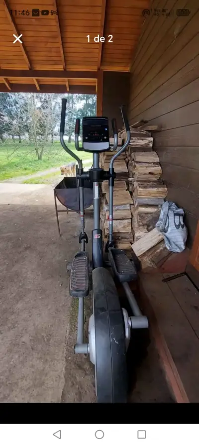 Bicicleta elíptica para ejercicio en casa - miniatura 1