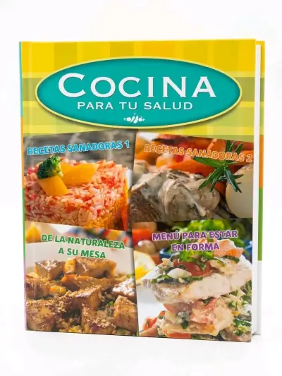 Libro Cocina Para Tu Salud con Recetas Sanadoras - miniatura 1