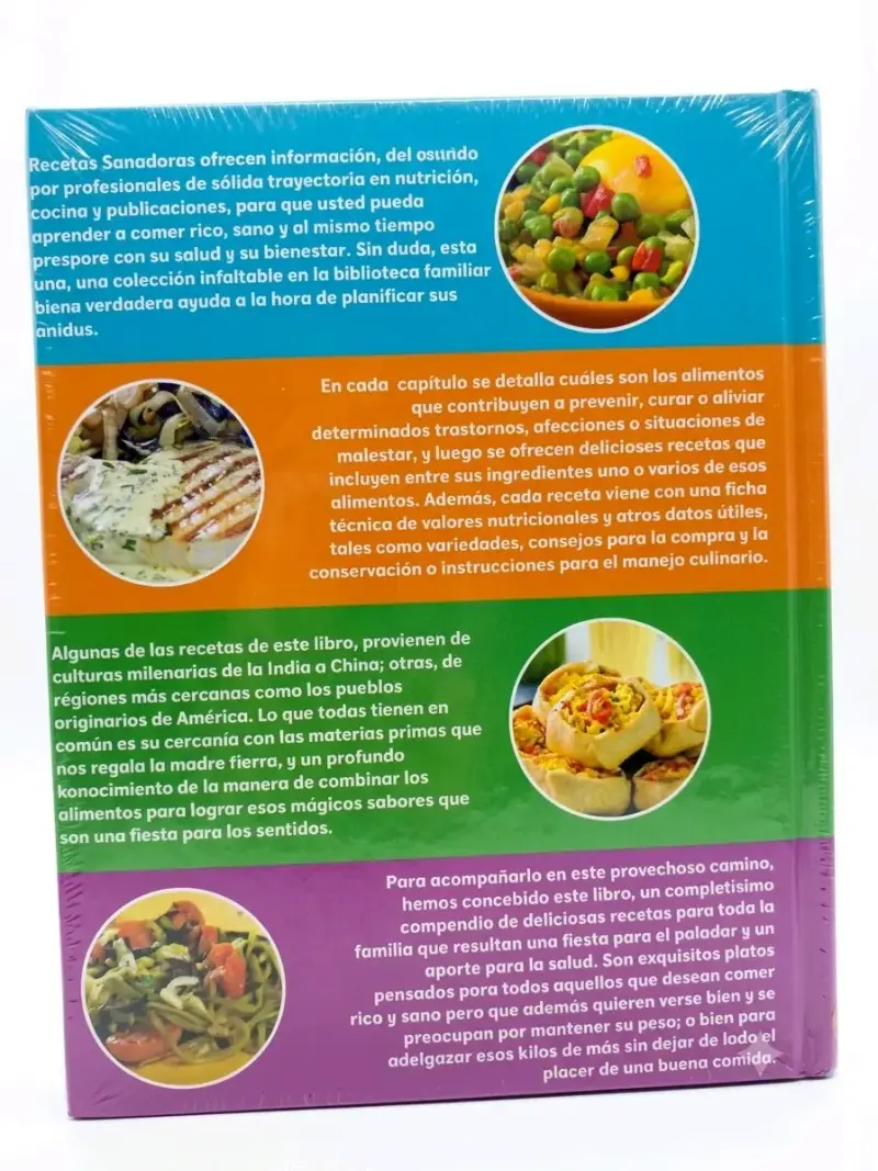 Libro Cocina Para Tu Salud con Recetas Sanadoras - 2