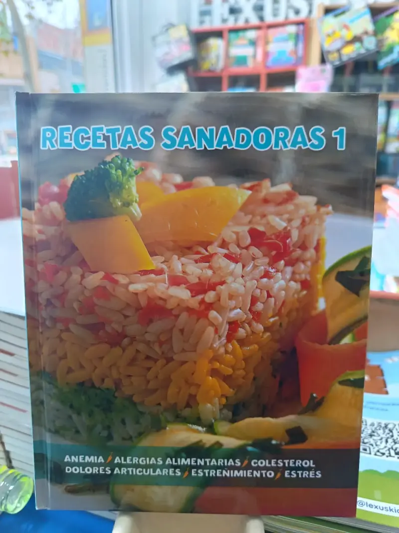 Libro Cocina Para Tu Salud con Recetas Sanadoras - 5