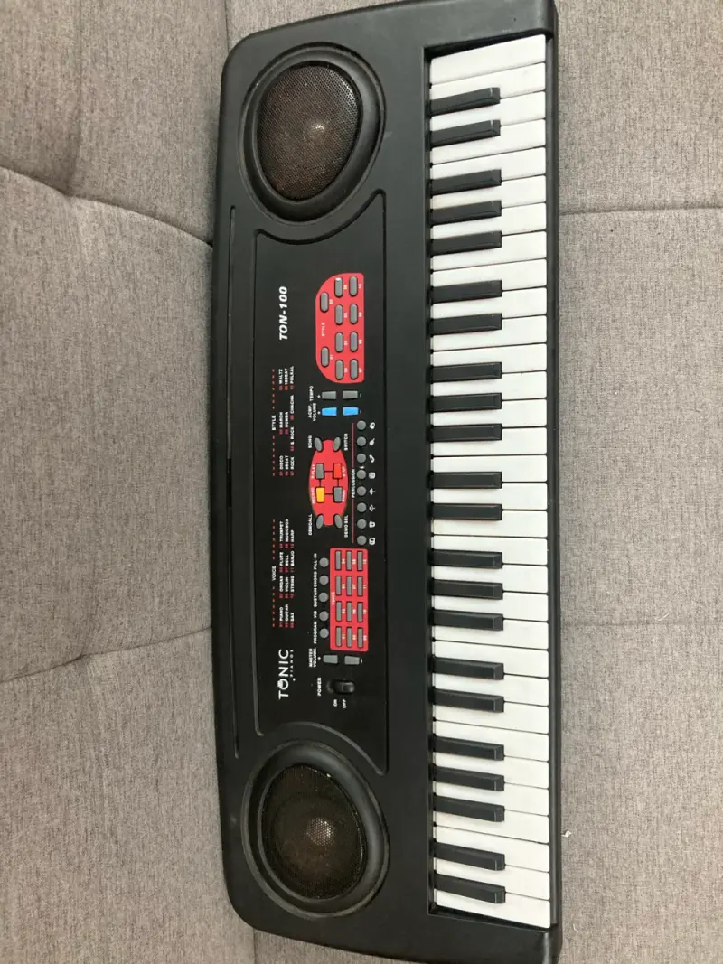 Teclado electrónico Tonic TON-100 con micrófono - 2