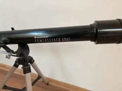 Telescopio Celestron PowerSeeker 60AZ con bytrípod - miniatura 4