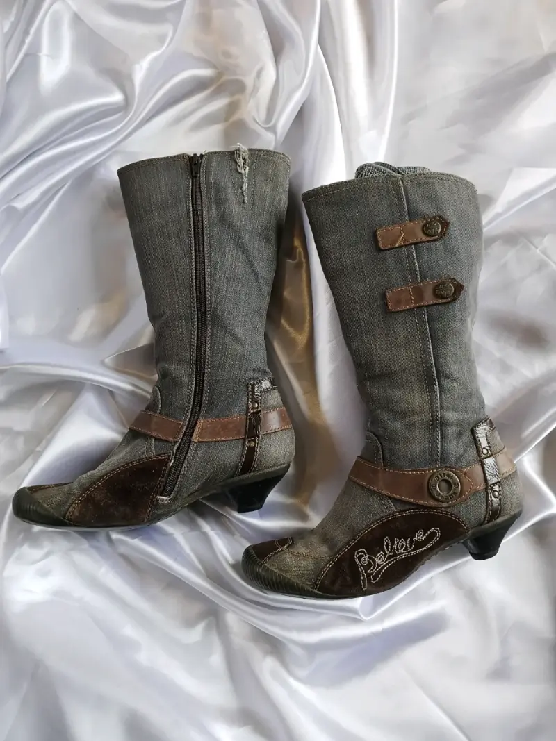 Botas mujer Believe grises - 2