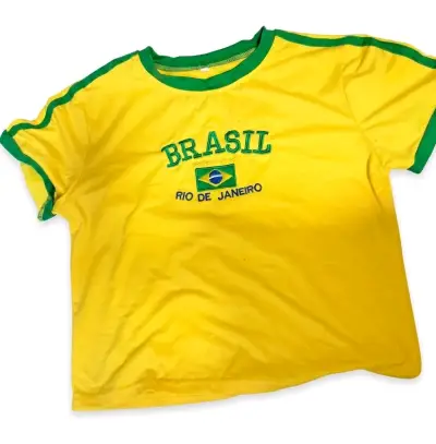 Polera Amarilla Brasil Rio de Janeiro - miniatura 1
