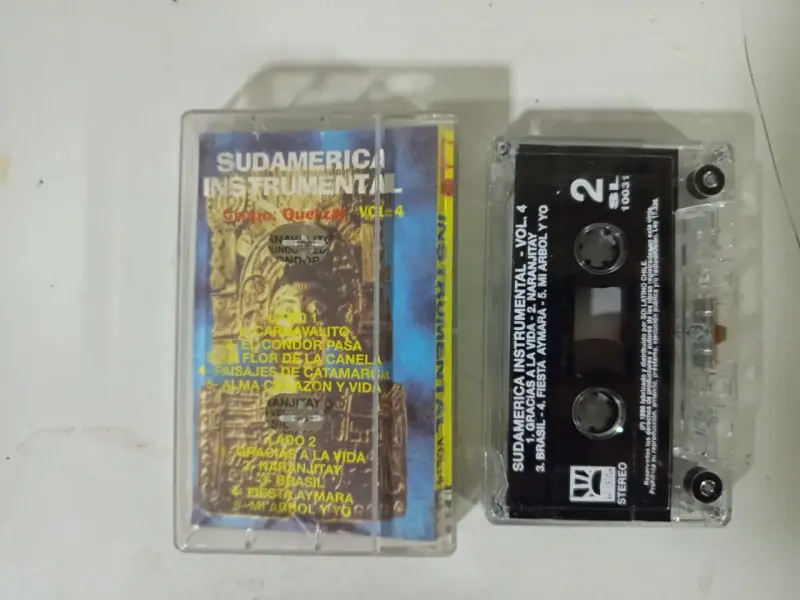 Cassette Sudamerica Instrumental Vol. 4 G. Quetzal - 2