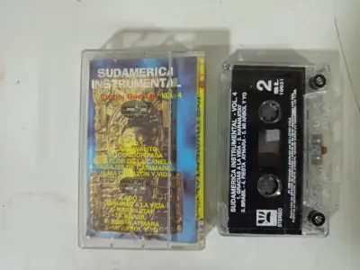 Cassette Sudamerica Instrumental Vol. 4 G. Quetzal - miniatura 2