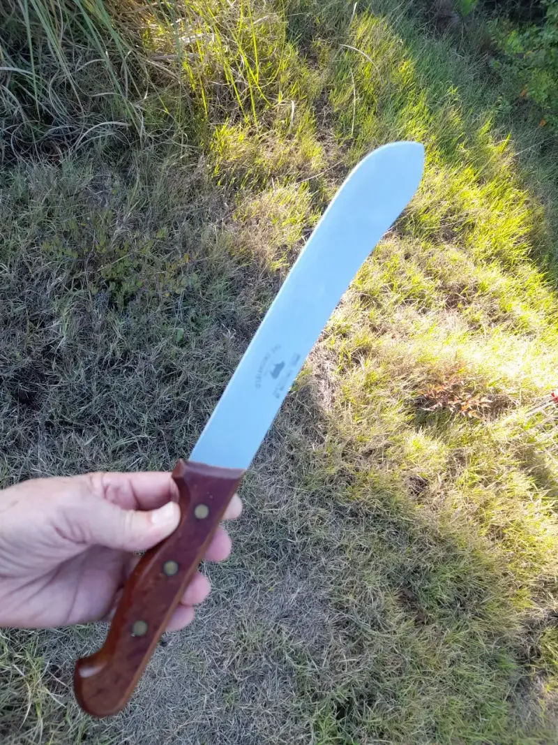 Cuchillo Antiguo Cheff Ingles 1960 Carnicero - 4