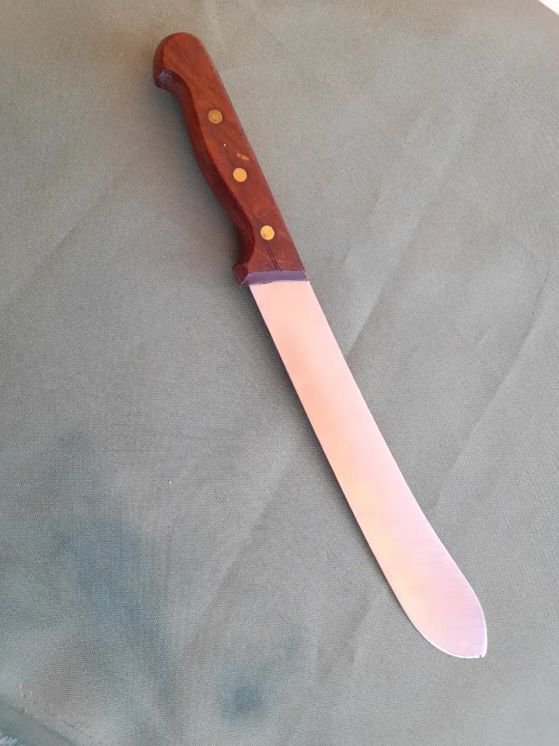 Cuchillo Antiguo Cheff Ingles 1960 Carnicero - 6