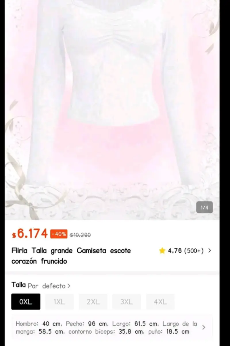 Polerita Flirla Curvy 0XL - 2