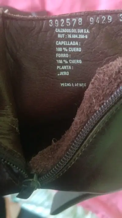 Botines de cuero marrón con tacón alto - miniatura 6