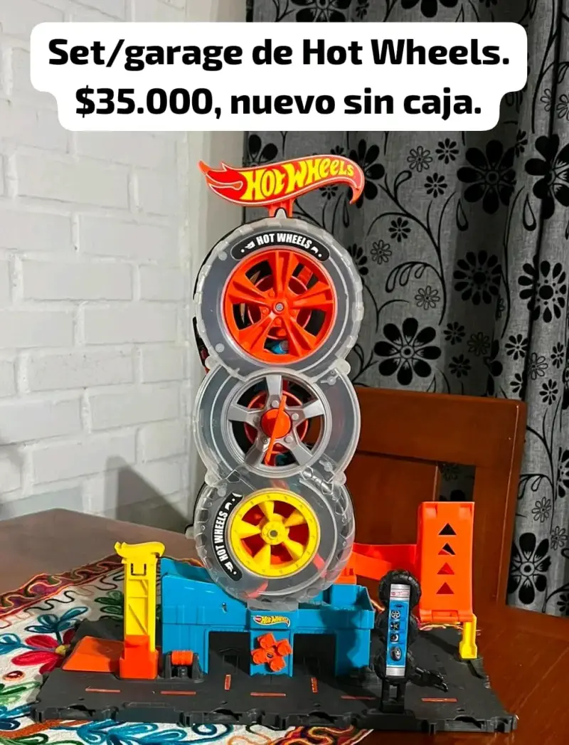 Set de Garage Hot Wheels Nuevo