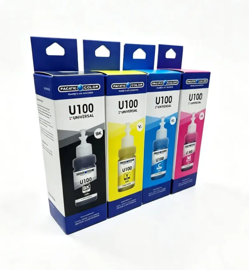 Pack de 4 tintas universales 100cc c/u 4 colores - 2