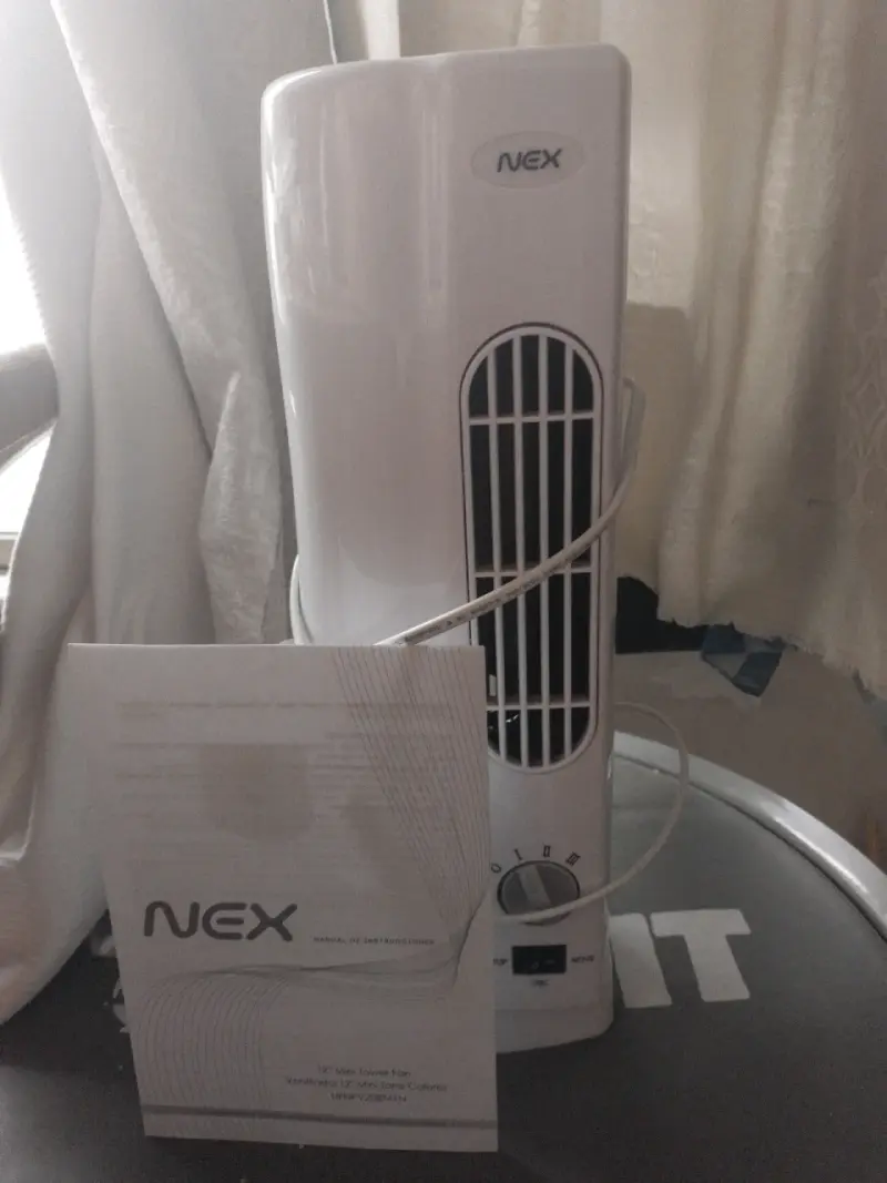 Ventilador de torre Nex 12 pulgadas blanco