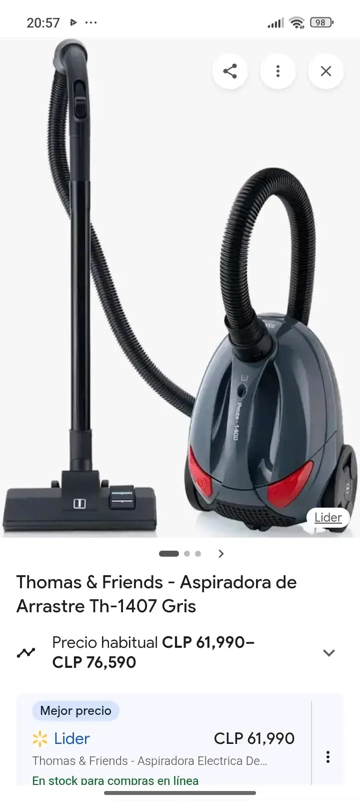 Aspiradora Thomas Pet & Family 1400W - 5