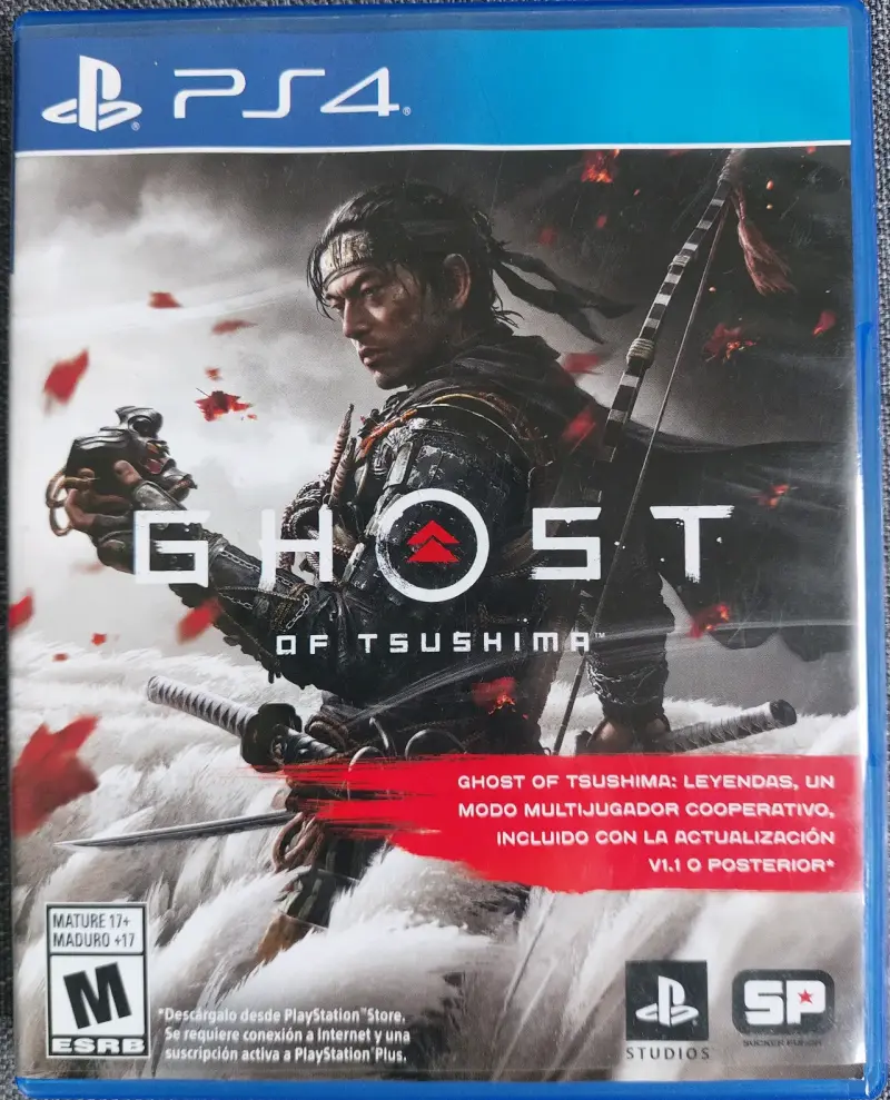 Juego PS4 Ghost of Tsushima en buen estado - 1