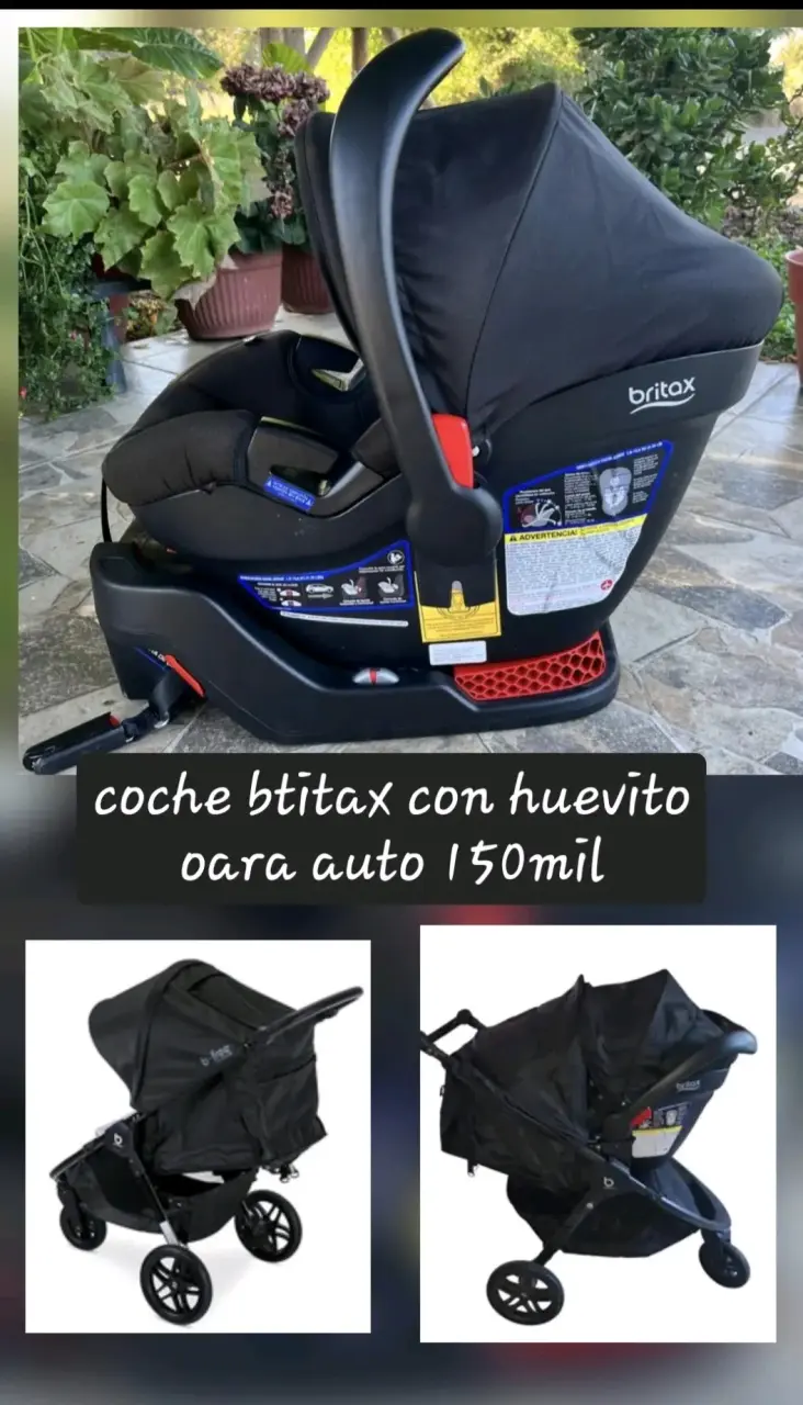 Coche Britax con Huevito para Auto