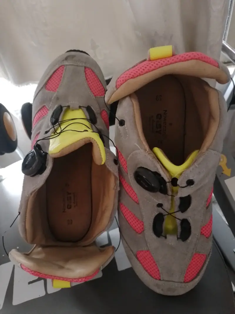 Zapatillas con ajuste rápido