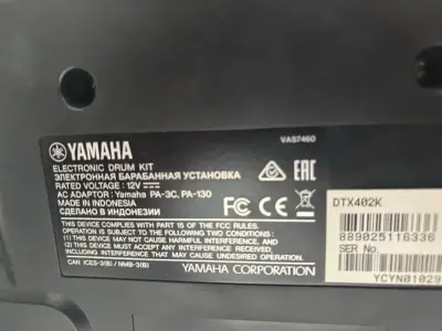 Batería Electrónica Yamaha DTX420k con Pedal - miniatura 6