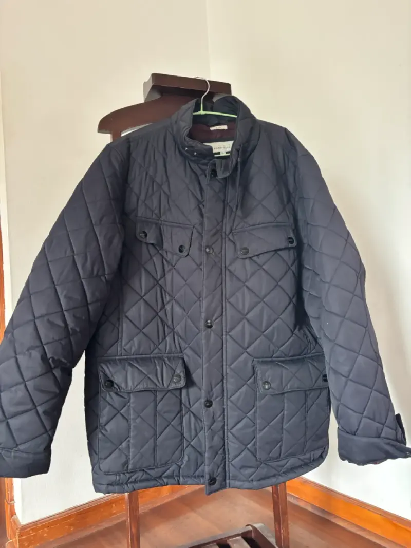 Chaqueta acolchada Perry Ellis azul marino XXL - 1