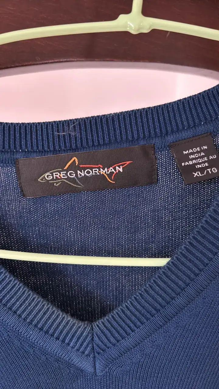 Suéter azul marino Greg Norman para hombre - 2