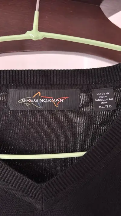 Suéter negro Greg Norman de hombre - miniatura 2