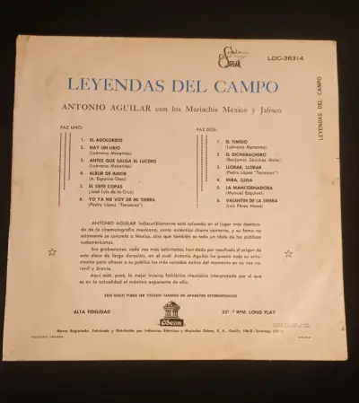 Antonio Aguilar - vinilo - miniatura 2