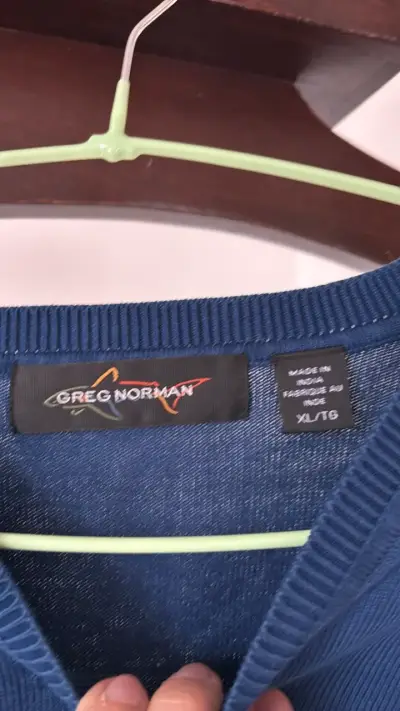 Suéter azul  Greg Norman para hombre - miniatura 2