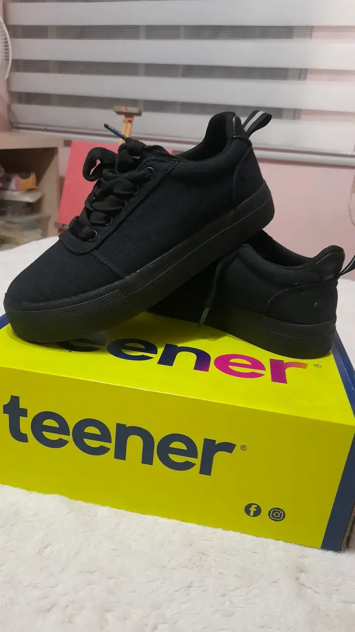 Zapatillas negras Teener para hombre - 1
