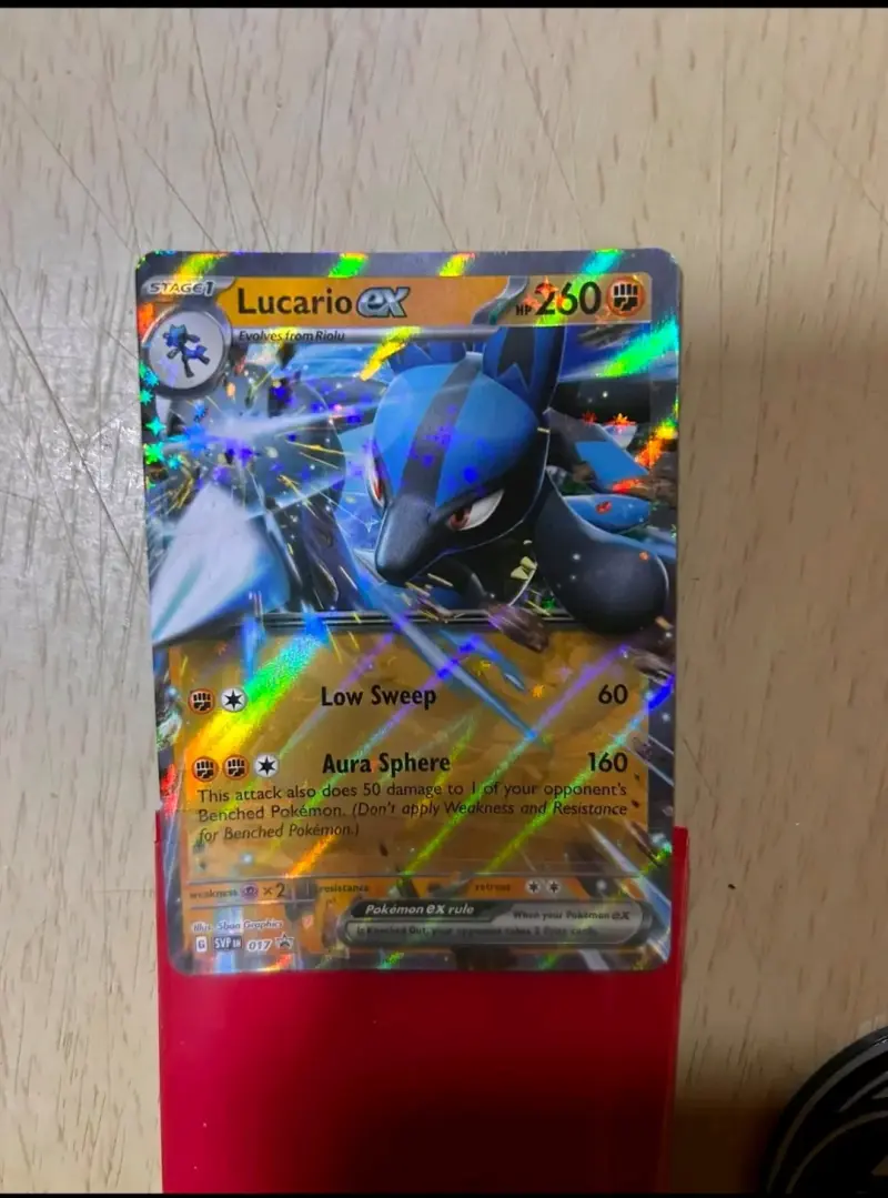Baraja de Cartas Pokémon Lucario EX - 6