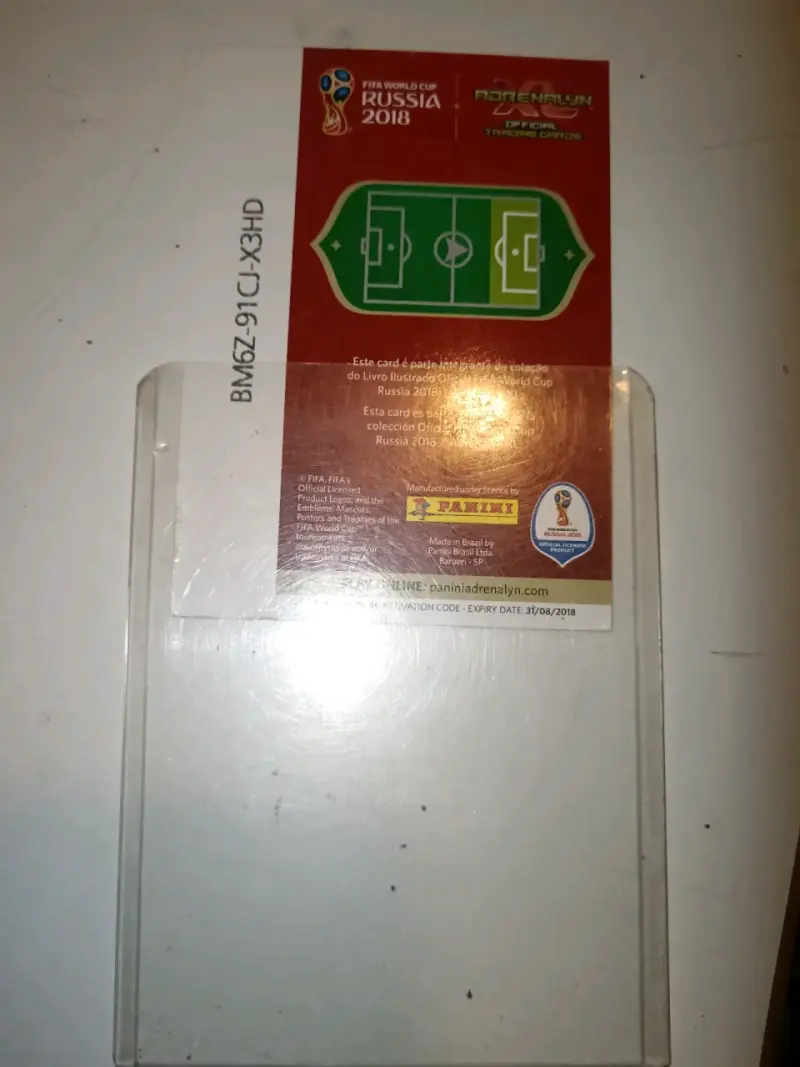 Tarjeta coleccionable Lionel Messi Mundial 2018 - 3