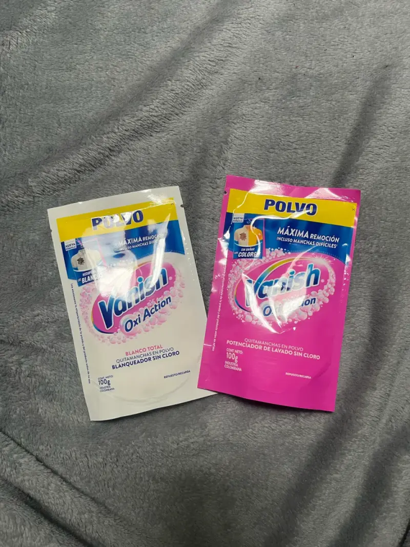 Pack de Quitamanchas Vanish Oxi Action en Polvo