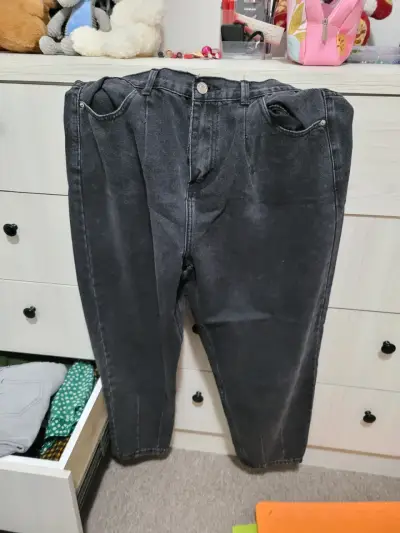 Jeans negros para mujer talla grande - miniatura 3