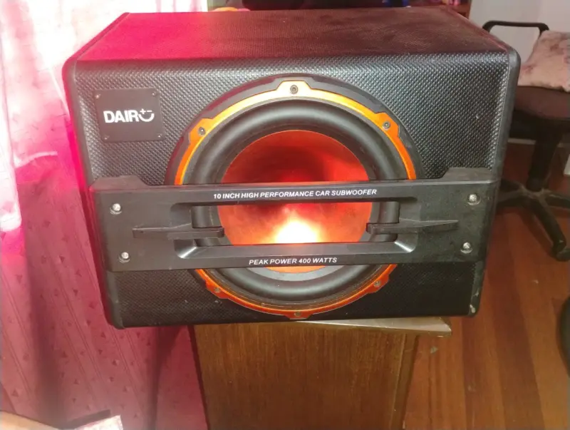 Subwoofer para auto Dairo 10 pulgadas 400W - 2