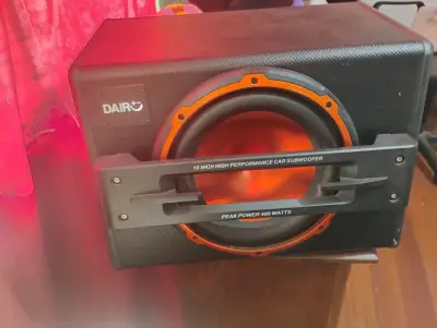 Subwoofer para auto Dairo 10 pulgadas 400W - miniatura 3