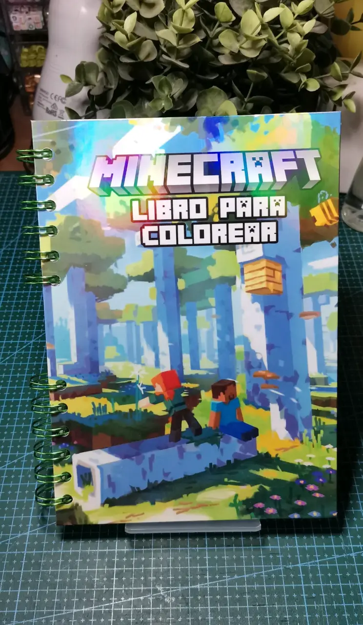 Libro para colorear Minecraft 100 pag. - 1
